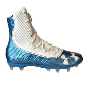 Under Armour Highlight MC Football Cleats Carolina Blue/White Sz 9 3021478 402